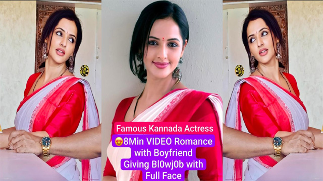 Kannada Actress With Boyfriend – Giving Blowjob Fucked