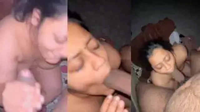 Chennai Milf Giving BJ – Tamil Lover Sex MMS