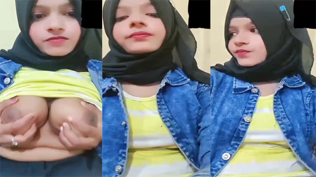 Sexy Hijabi Girl Showing Her Tight Boobs