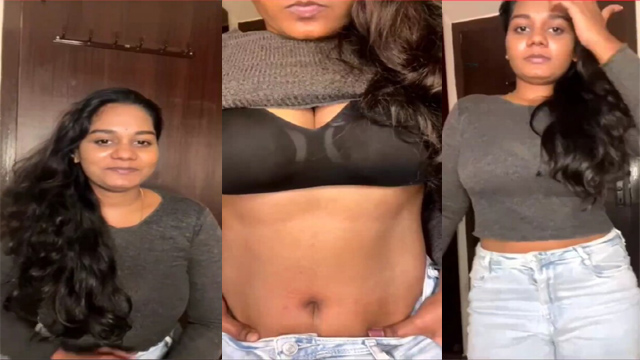 Tamil Insta Fame Kanmani Cleavage Nude Show Mns Video