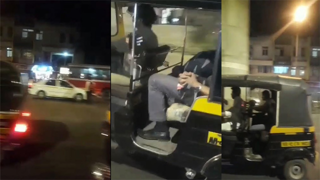 Indian Girl Sucking Boyfriend Dick In Auto Rickshaw